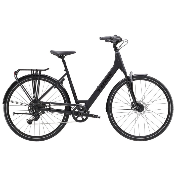 Trek Verve 3 Equipped Lowstep MATTE TREK BLACK 2024