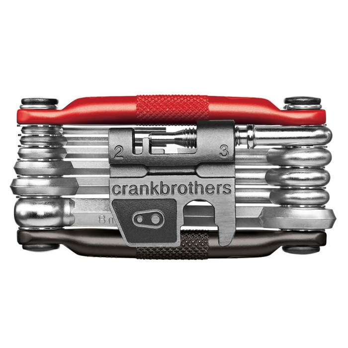 Crankbrothers GRS CBR M TOOL ZAK MODEL ZW/RO 17DLG Black/Red