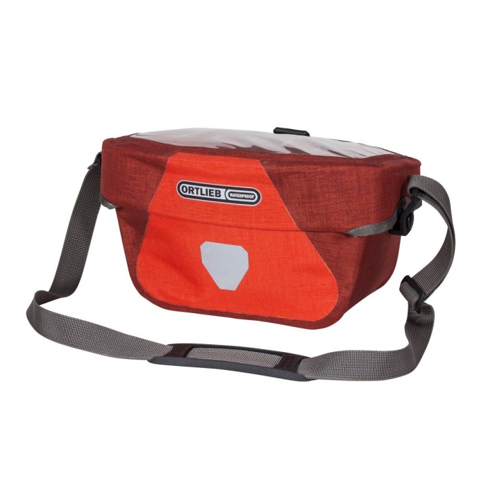 Ortlieb Ultimate Six Plus 5 L Signal-red/dark-chili