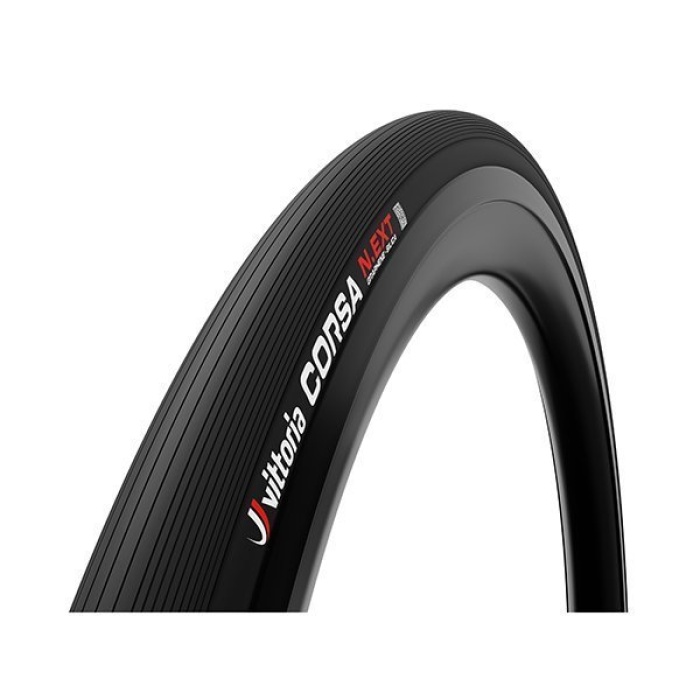 Tjv Vittoria corsa n.ext road bike tire fold fu Zwart