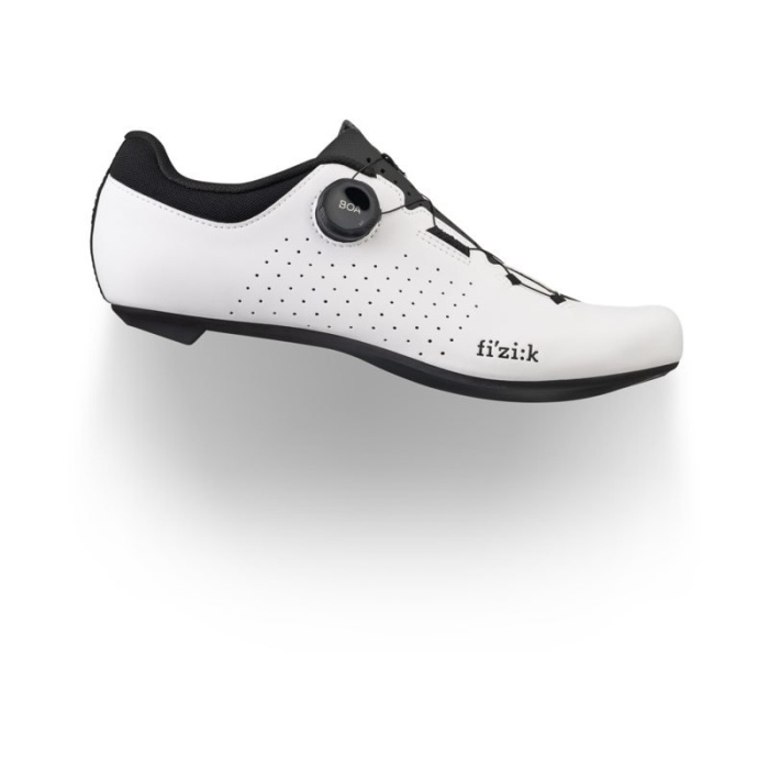 Fizik schoen vento omna r5 single boa white-black Wit