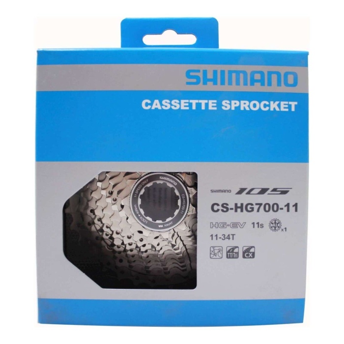 Shimano Shim cass 11v 12/25 105 CS-R7000 Zilver - Afbeelding 3