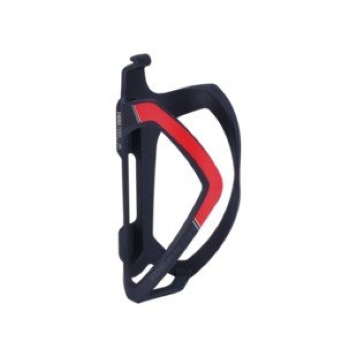 BBB BBC-36 Bidonhouder FlexCage Mat Zwart/rood