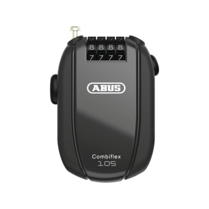 Abus SLOT KABEL COMBIFLEX REST CODE 105X2.4 ZW Zwart