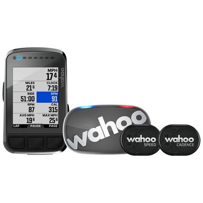 Wahoo Fitness ELEMNT BOLT BUNDLE v2 Cycling Computer Black