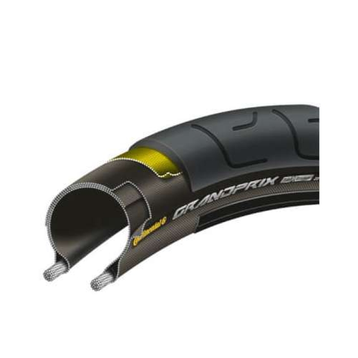 Continental BUB 28X11/16 CO 25-622 GRAND PRIX ZW Zwart - Afbeelding 3