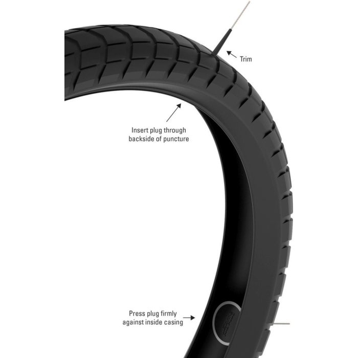 Lezyne TUBELESS PRO PLUGS BLACK