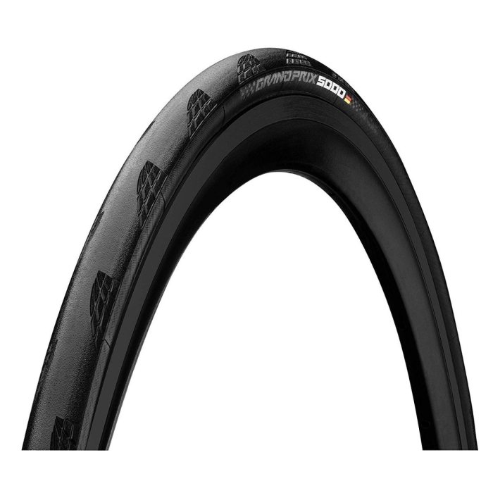 Continental btb GP 5000 700 x 25 zw vouw Zwart